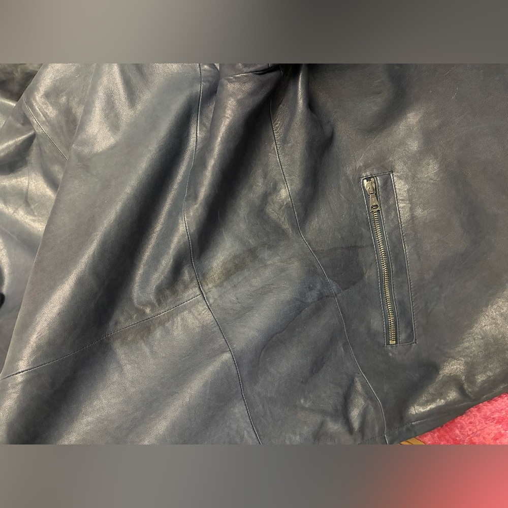 John Varvatos Collection Lambskin Leather Jacket Size EU 52 US 42 - Picture 11 of 16